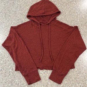 Cropped Sweatshirt Hoodie